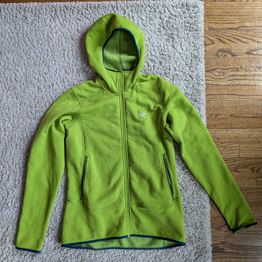 Arc'teryx kyanite fleece hoody women's green Size M